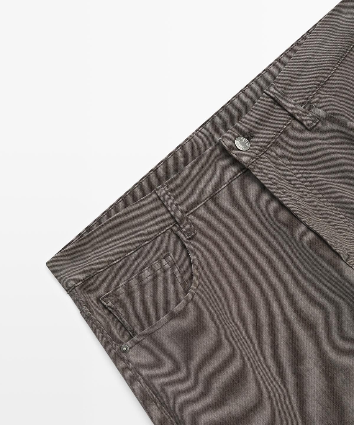마시모두띠(MASSIMO DUTTI) 테이퍼드핏 진