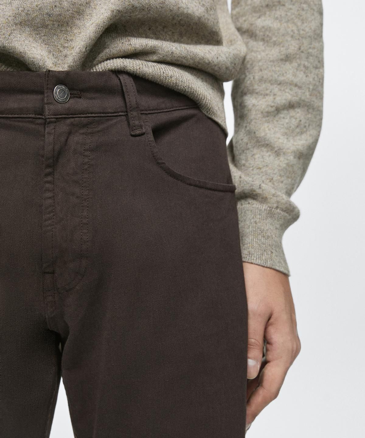 마시모두띠(MASSIMO DUTTI) 테이퍼드핏 진
