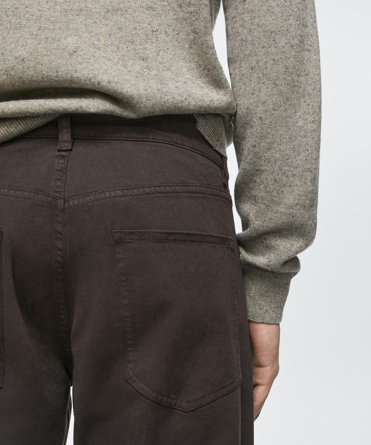 마시모두띠(MASSIMO DUTTI) 테이퍼드핏 진