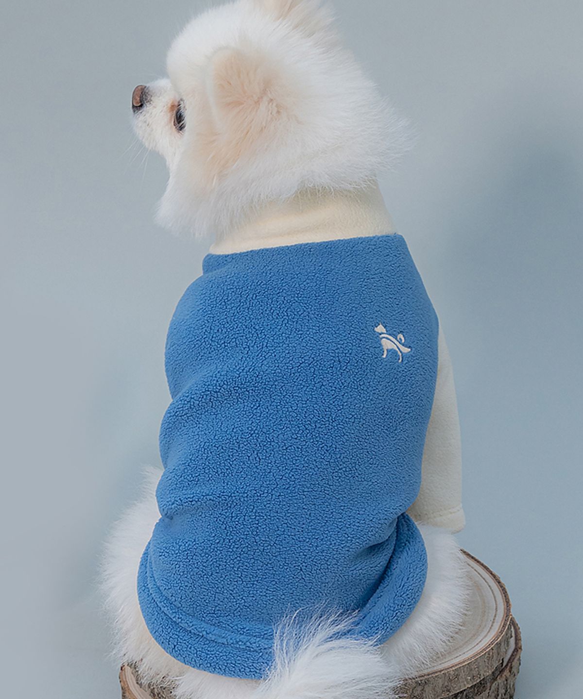 도그아이(DOGI) 강아지 스판 후리스 블루
