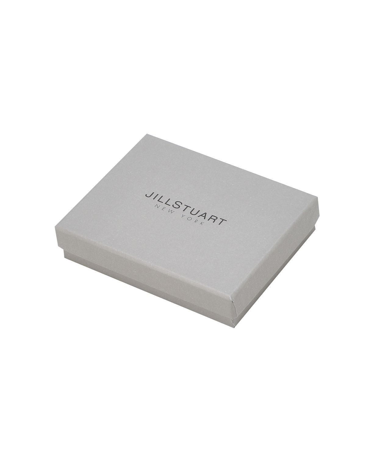 질스튜어트액세서리(JILLSTUART ACC) [ZOE] 플라워참장식 소가죽 블랙 3단반지갑 블랙