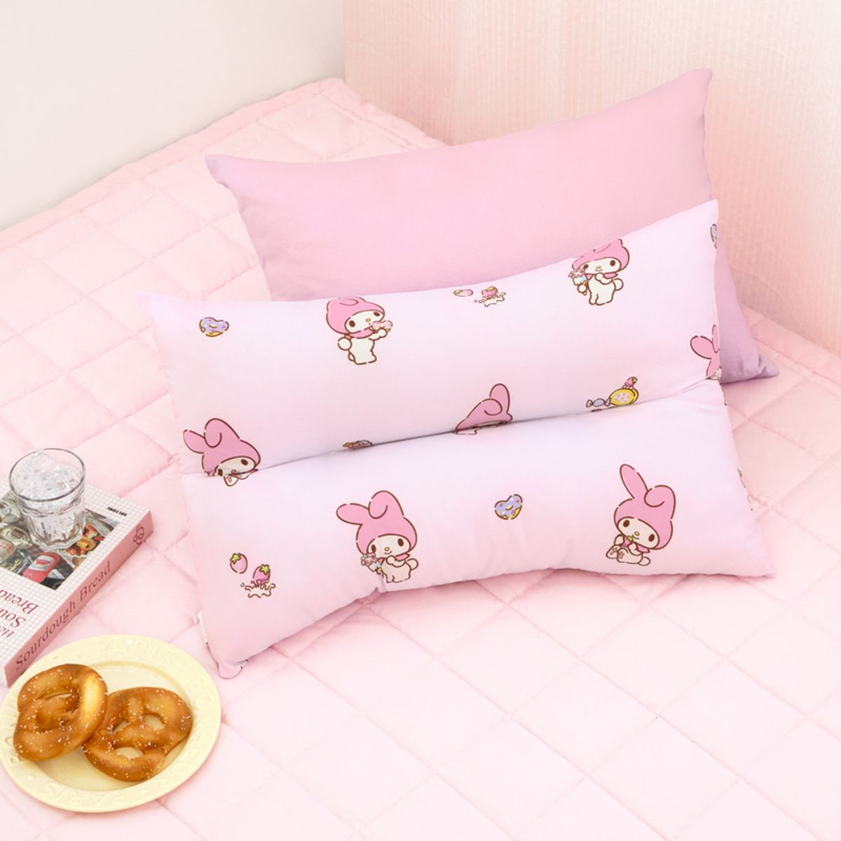 나라홈데코(NARAHOMEDECO) 산리오 한교동 워싱경추베개 트래블