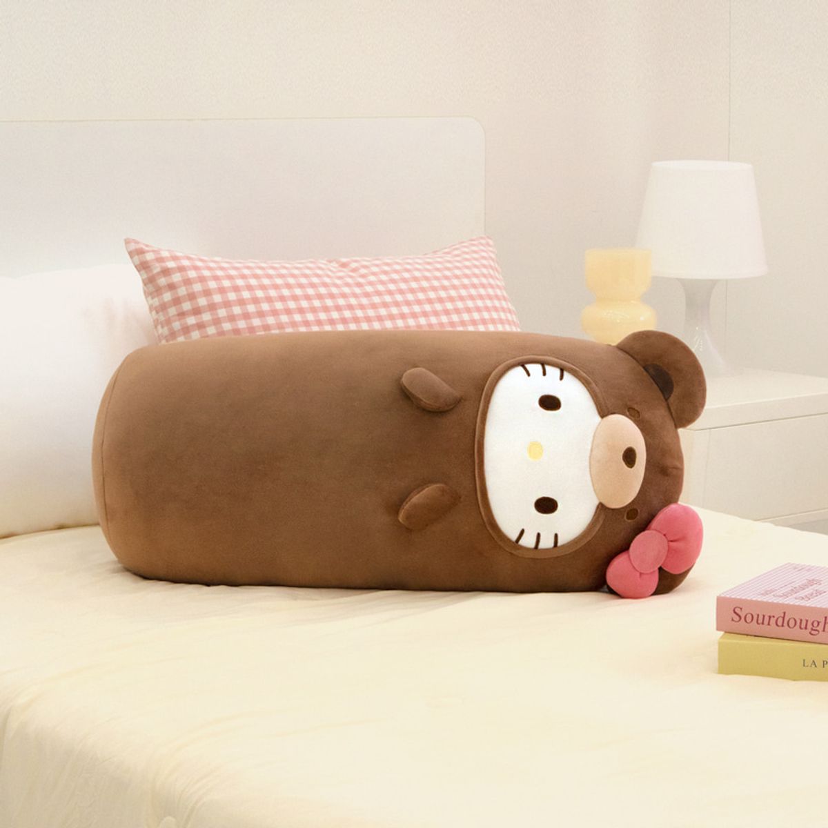 나라홈데코(NARAHOMEDECO) 산리오 헬로키티 통통바디필로우 테디베어