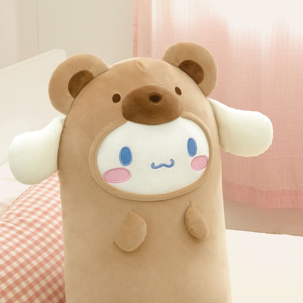 나라홈데코(NARAHOMEDECO) 산리오 시나모롤 통통바디필로우 테디베어