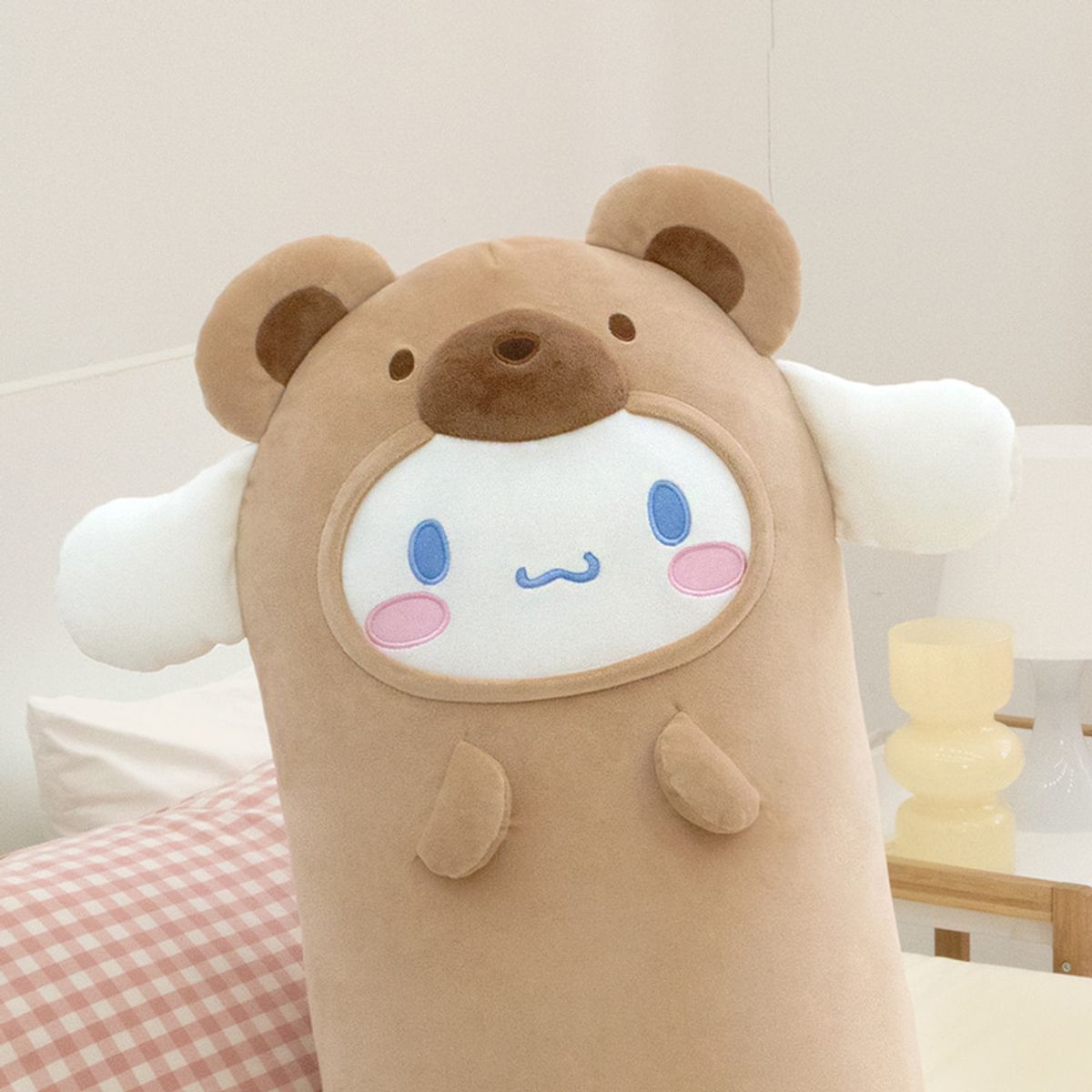 나라홈데코(NARAHOMEDECO) 산리오 시나모롤 통통바디필로우 테디베어