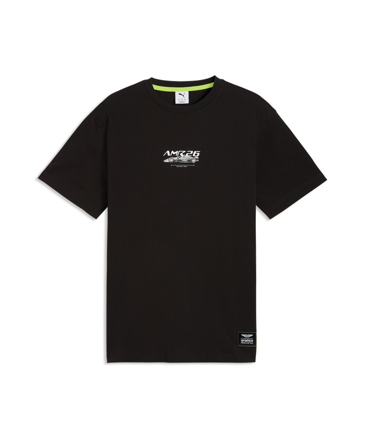 푸마(PUMA) AMF1 그래픽 티 2 (레귤러) - 블랙 / 635388-01