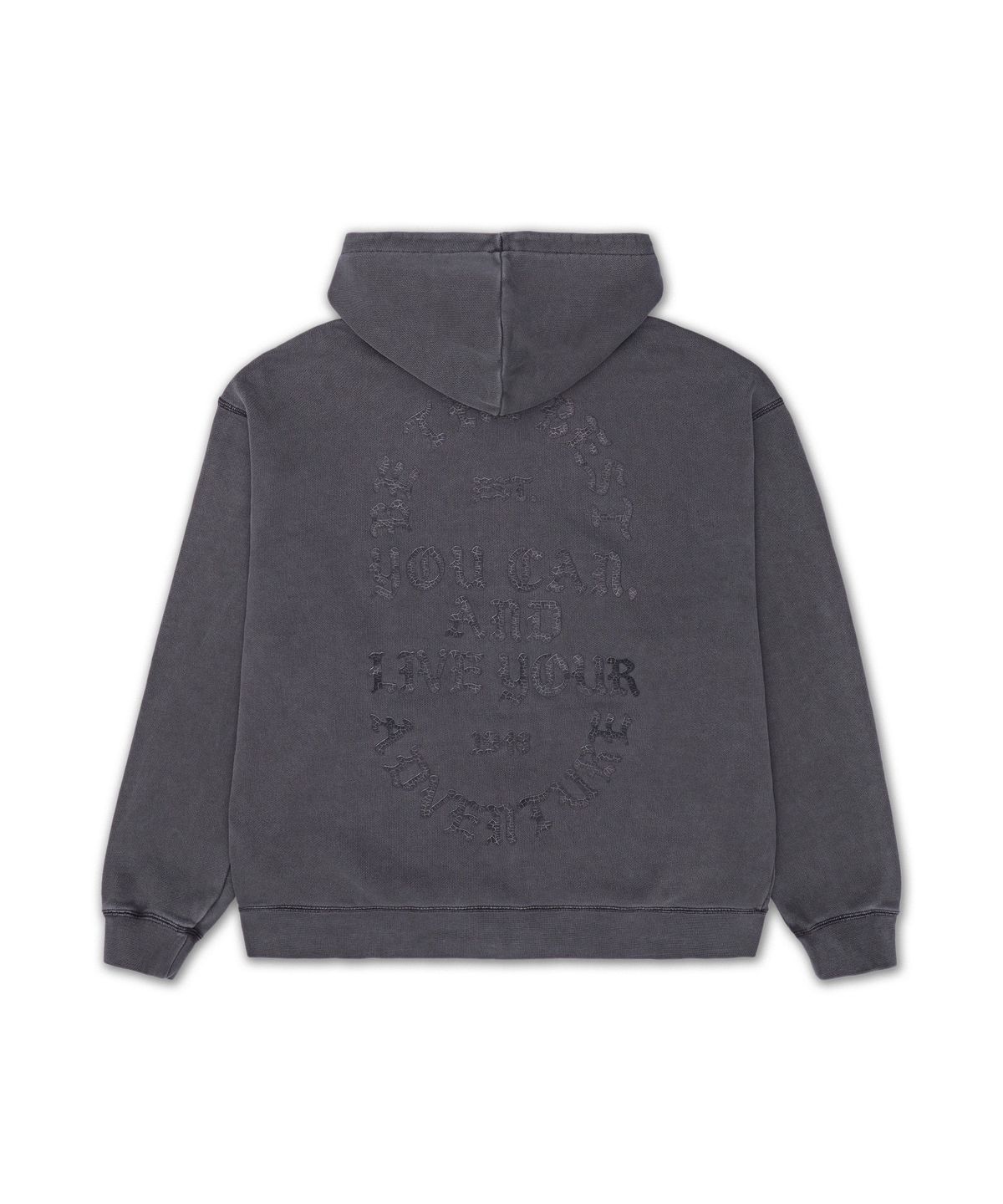 푸마(PUMA) 푸마 코드 풀-집 후디 - 플랫 다크 그레이 / 634744-31