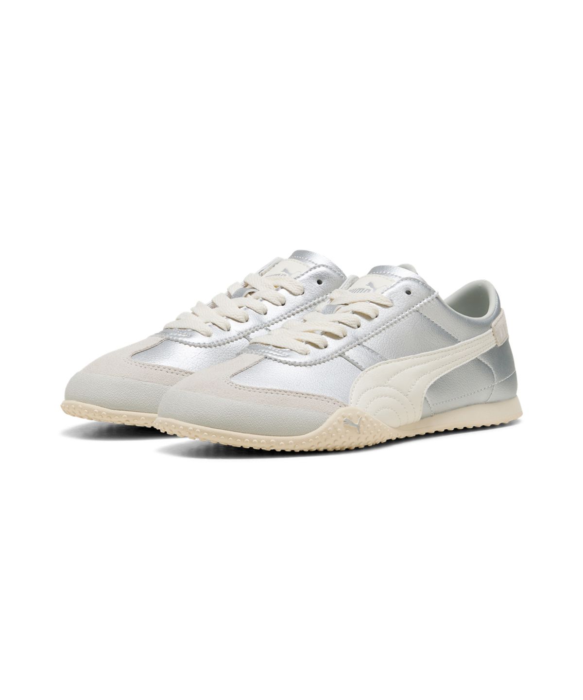 푸마(PUMA) 벨라 UT 레더 - 실버:아이보리  / 405256-08