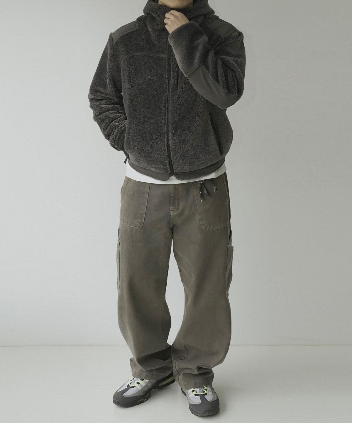 시도(SIIIIDO) HAMILL FLEECE HOODIE #1