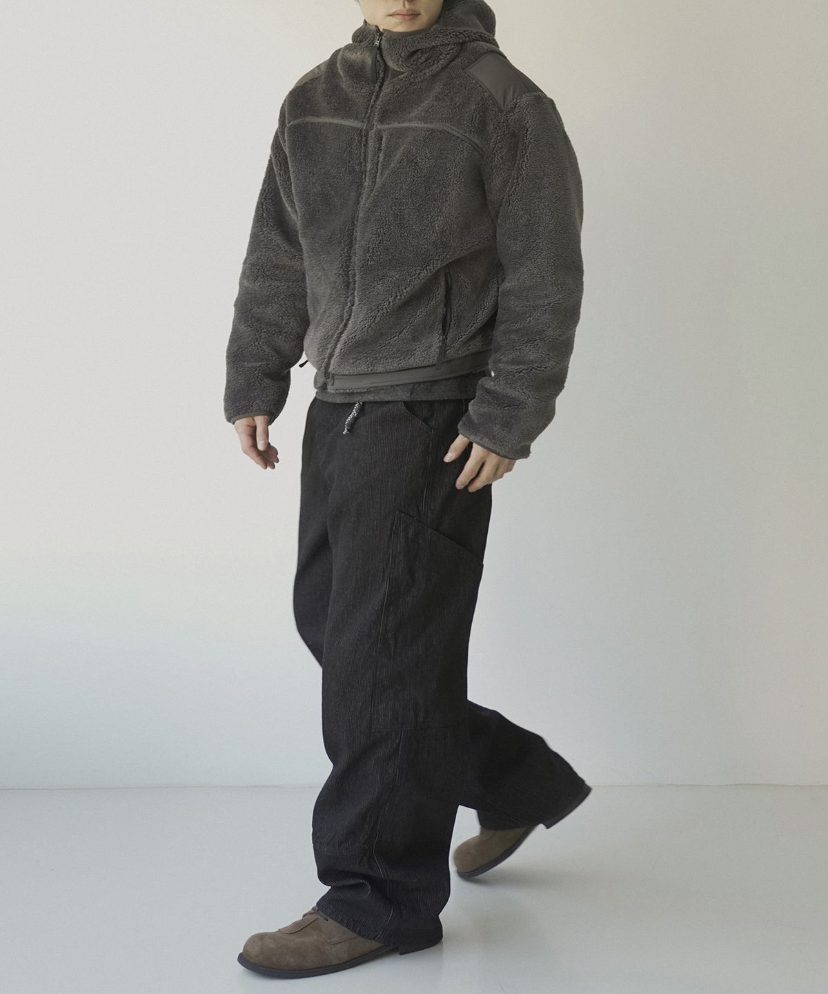 시도(SIIIIDO) HAMILL FLEECE HOODIE #1