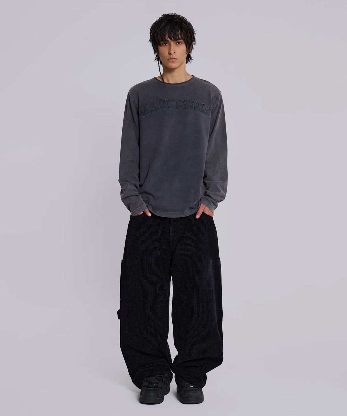 제이디드 런던(JADED LONDON) (M) 블랙 스컬 XL 코드 콜로서스 블랙 BLACK SKULL XL CORD COLOSSUS BLACK
