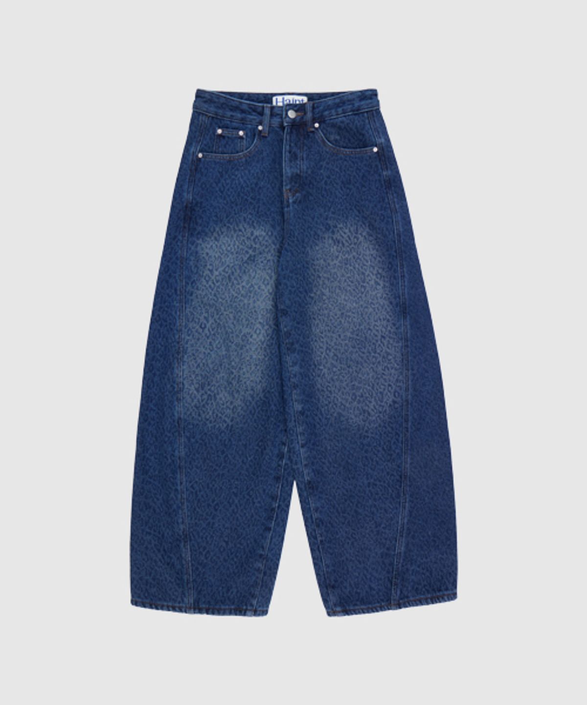 헤인트(HAINT) [기모본딩]LEO BALLOON DENIM PANTS_BLUE