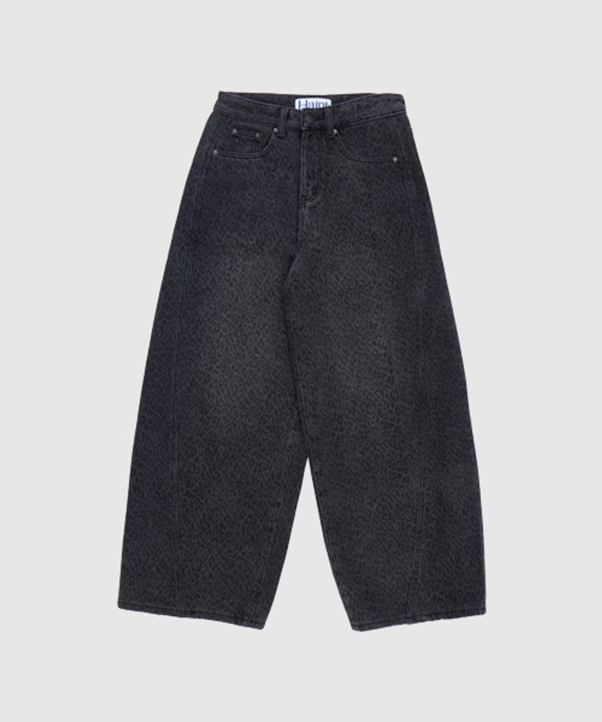 헤인트(HAINT) [기모본딩]LEO BALLOON DENIM PANTS_BLACK