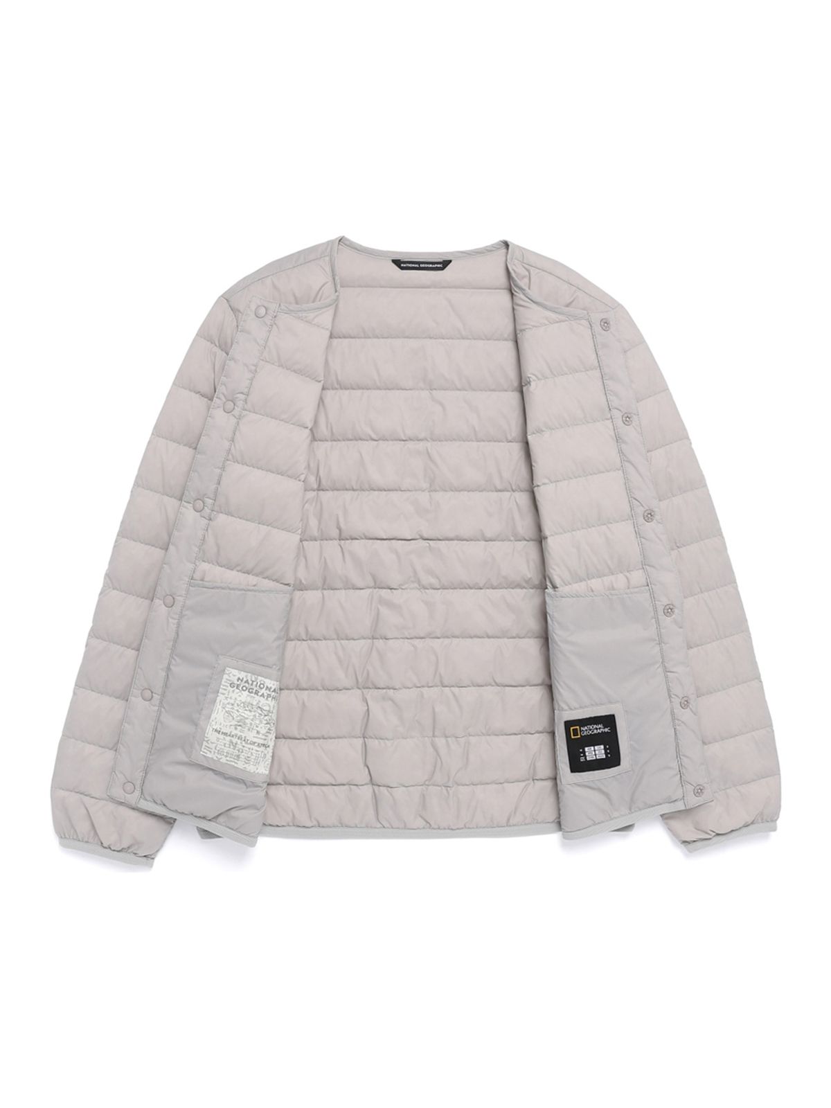 내셔널지오그래픽(NATIONALGEOGRAPHIC) N261UDW910 케루스 경량 구스다운 점퍼 L/GREY