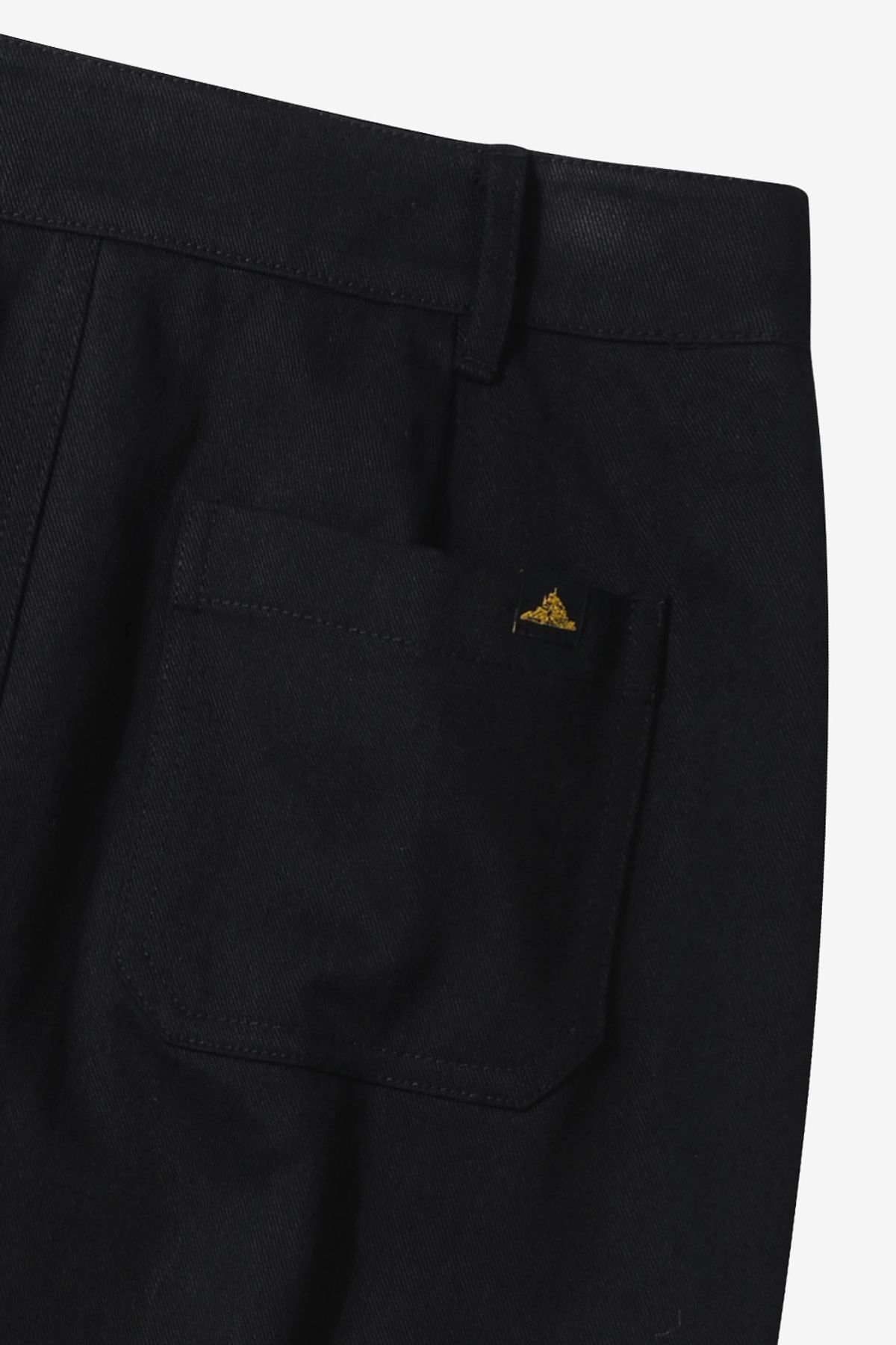 르몽생미셸(LE MONT ST MICHEL) Semi A line midi skirt_black