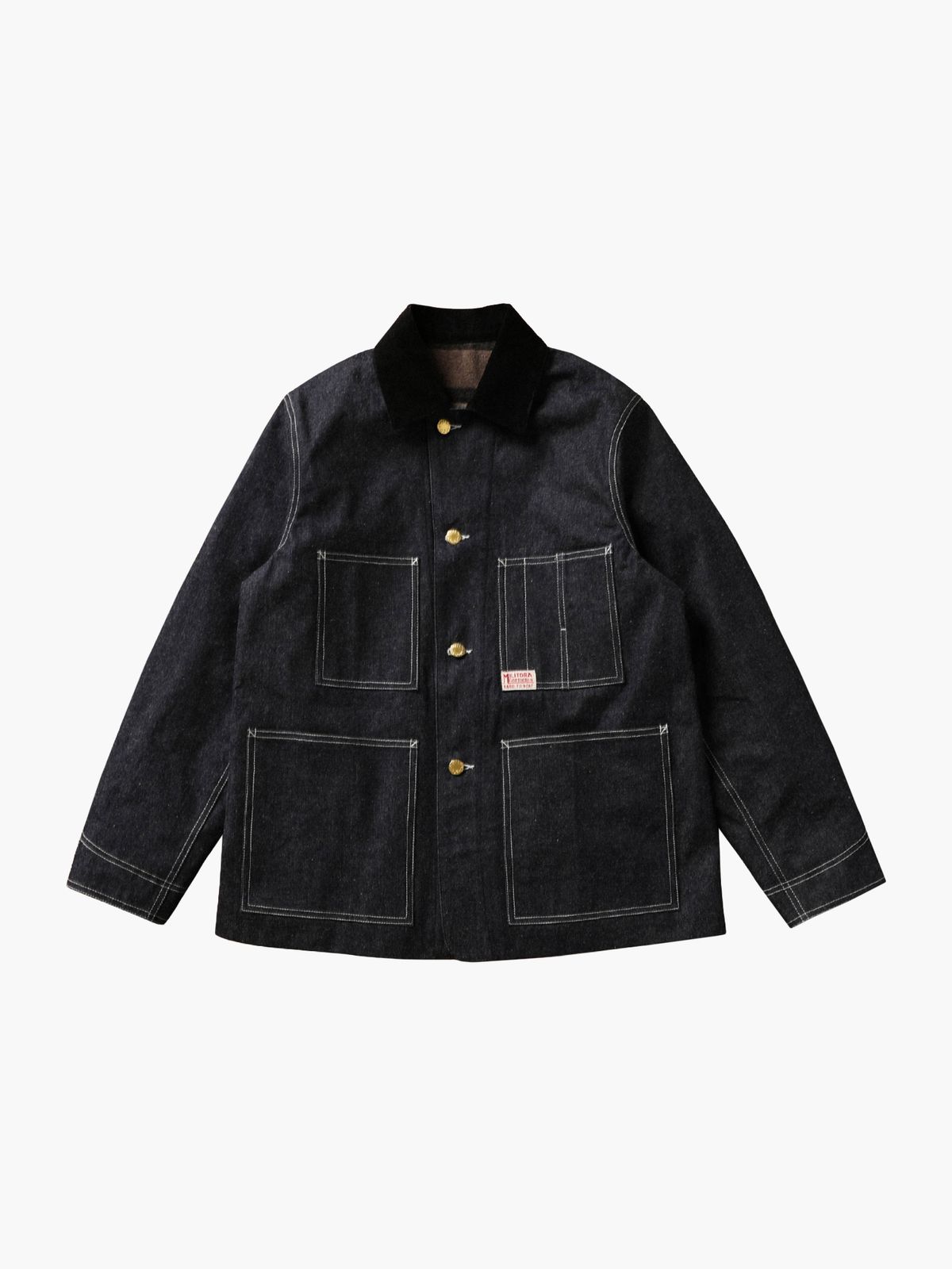밀리토라(MILITORA) lot. 360 데님 블랭킷 초어 코트