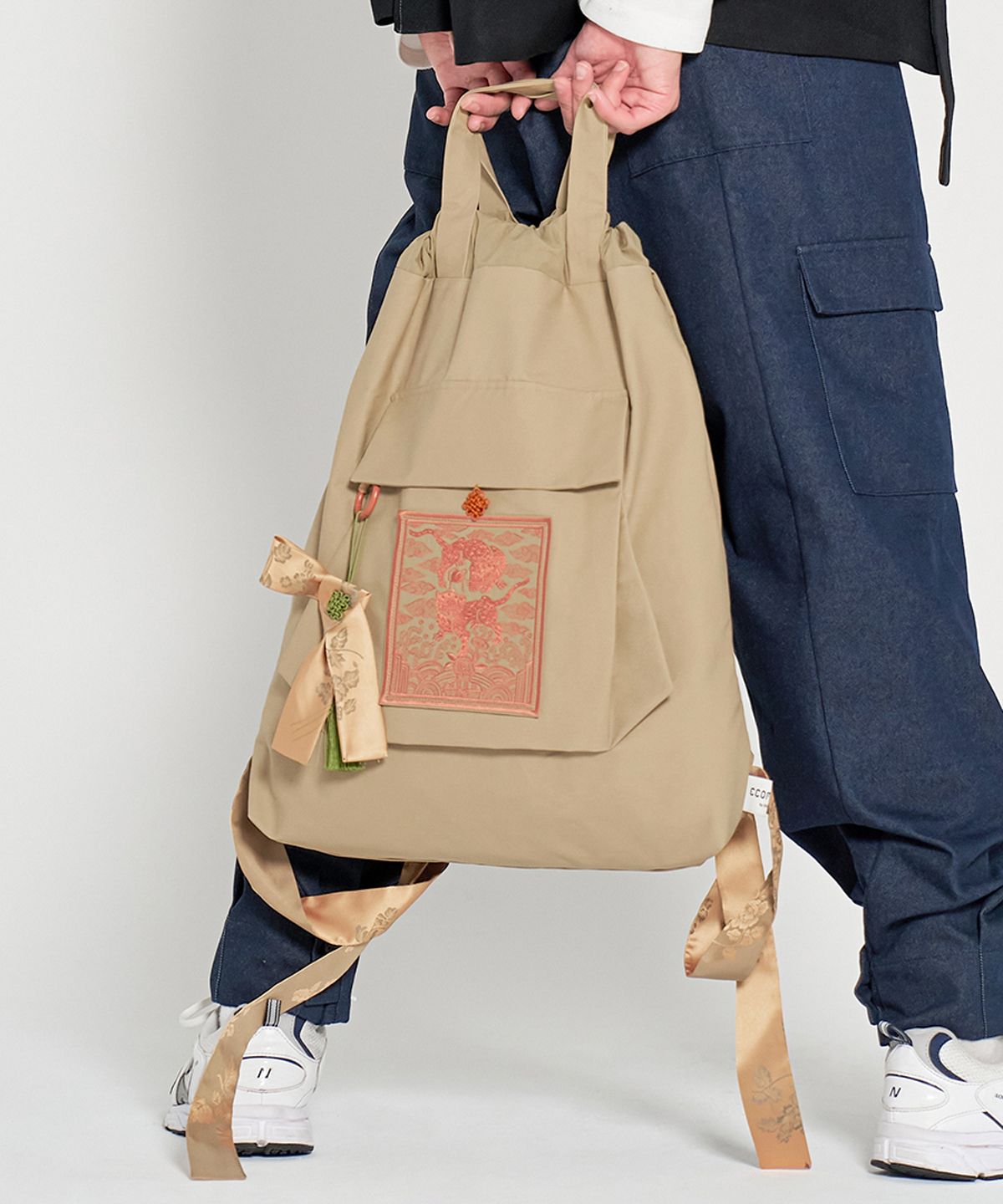 꼬마크(CCOMAQUE) 고름 장식 키링 RP43M224
