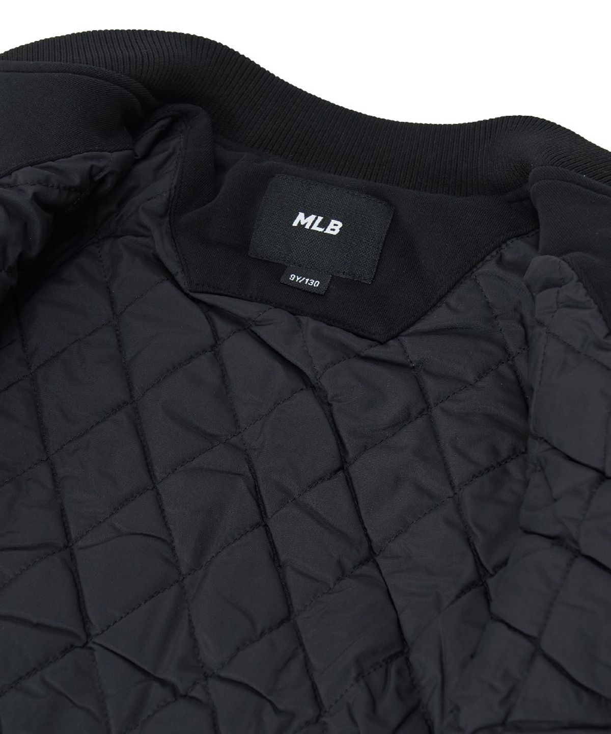 엠엘비 키즈(MLB KIDS) 스포티브 와펜 바시티 패딩 점퍼 NY (Black)