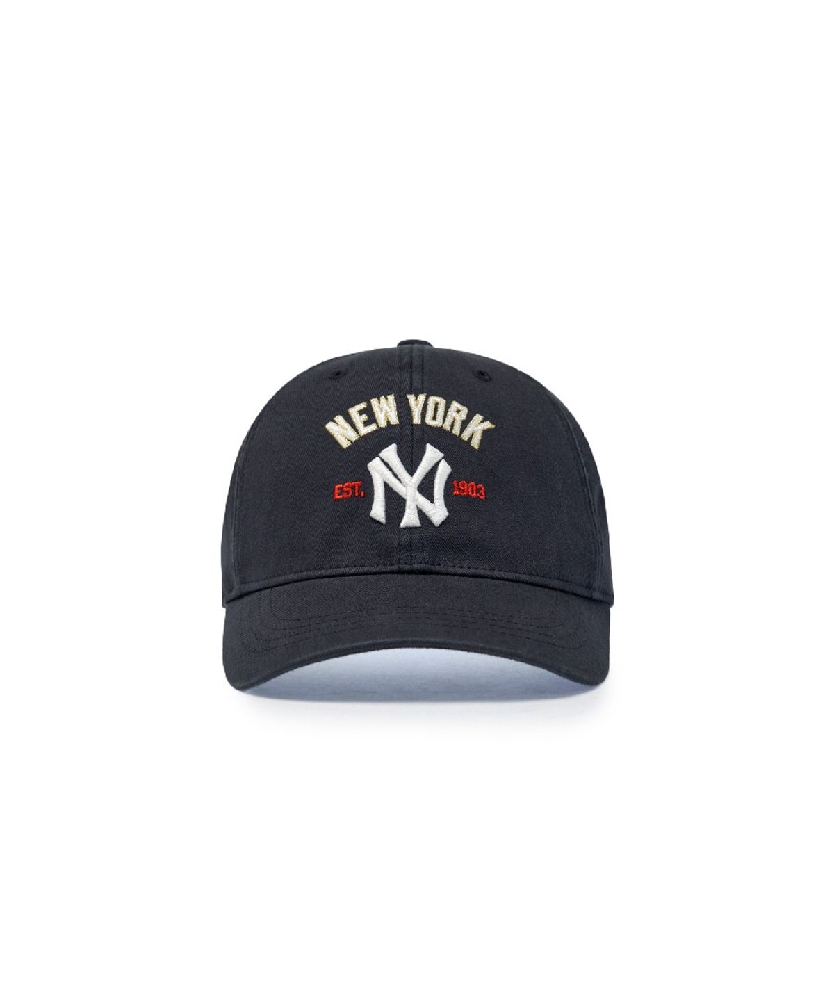 엠엘비 키즈(MLB KIDS) 쿠퍼스 로고 워싱 볼캡 NY (Black)