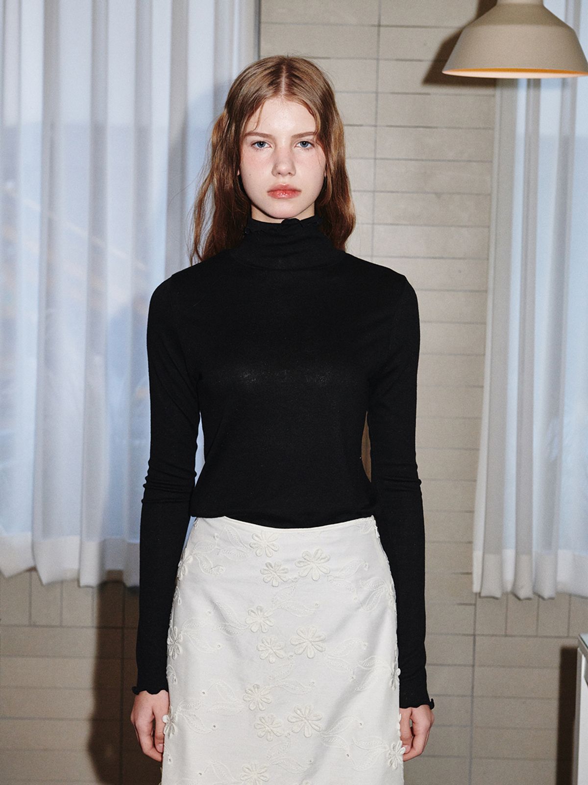 오앨(OUEL) WOOL SPAN TURTLENECK_6COLORS