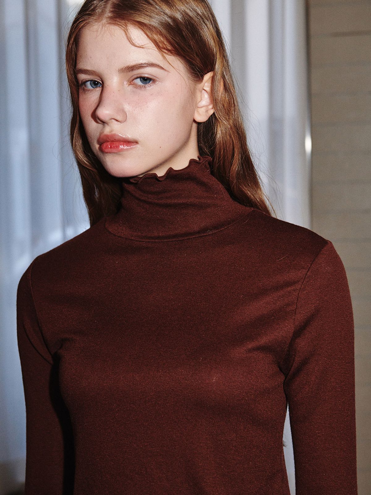 오앨(OUEL) WOOL SPAN TURTLENECK_6COLORS