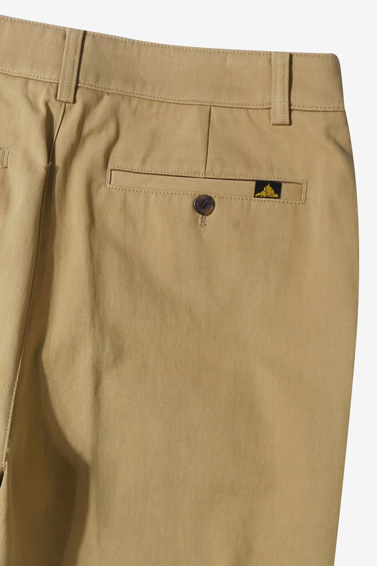 르몽생미셸(LE MONT ST MICHEL) Wide Cotton chino pants_Beige