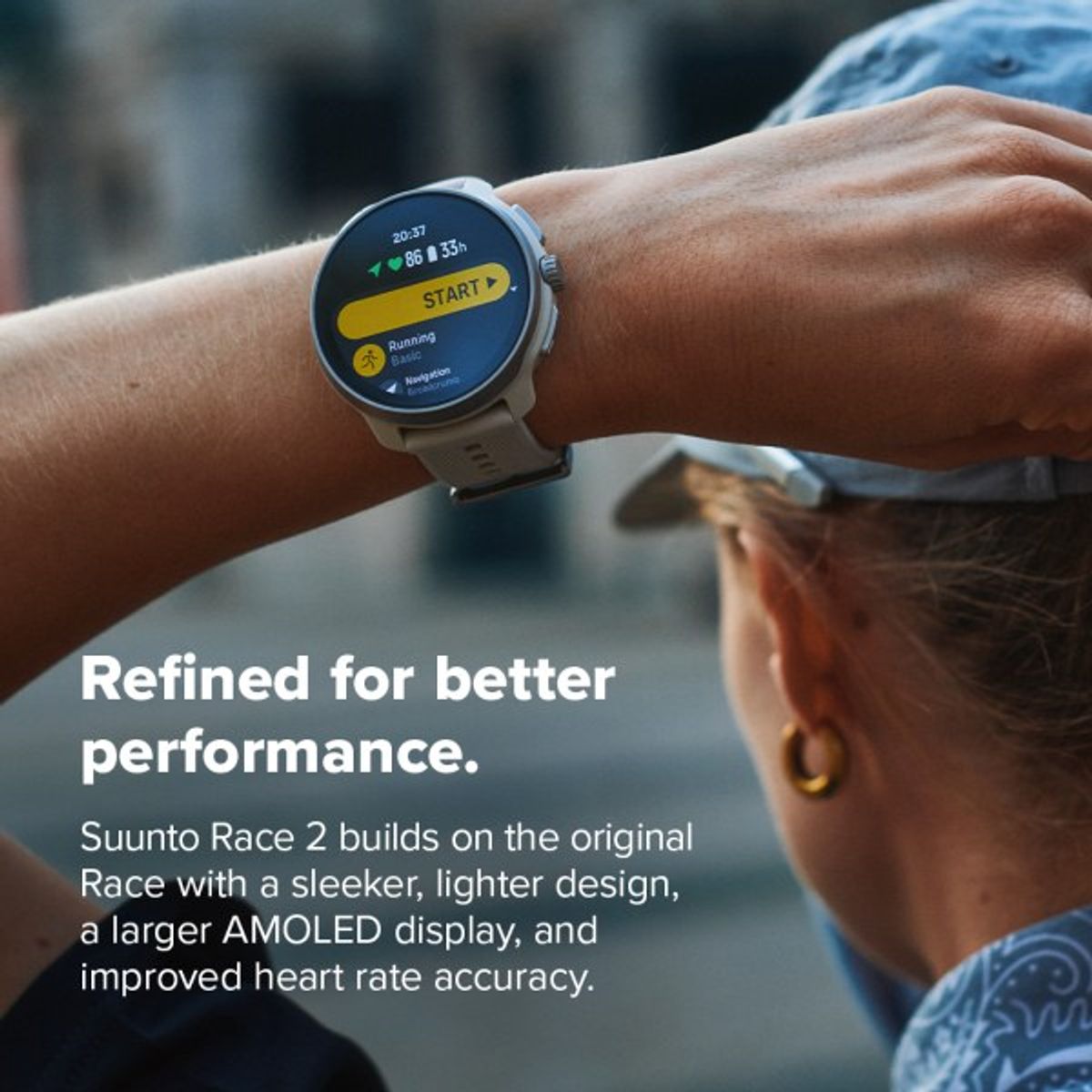 순토(SUUNTO) 순토 레이스 2 올 블랙