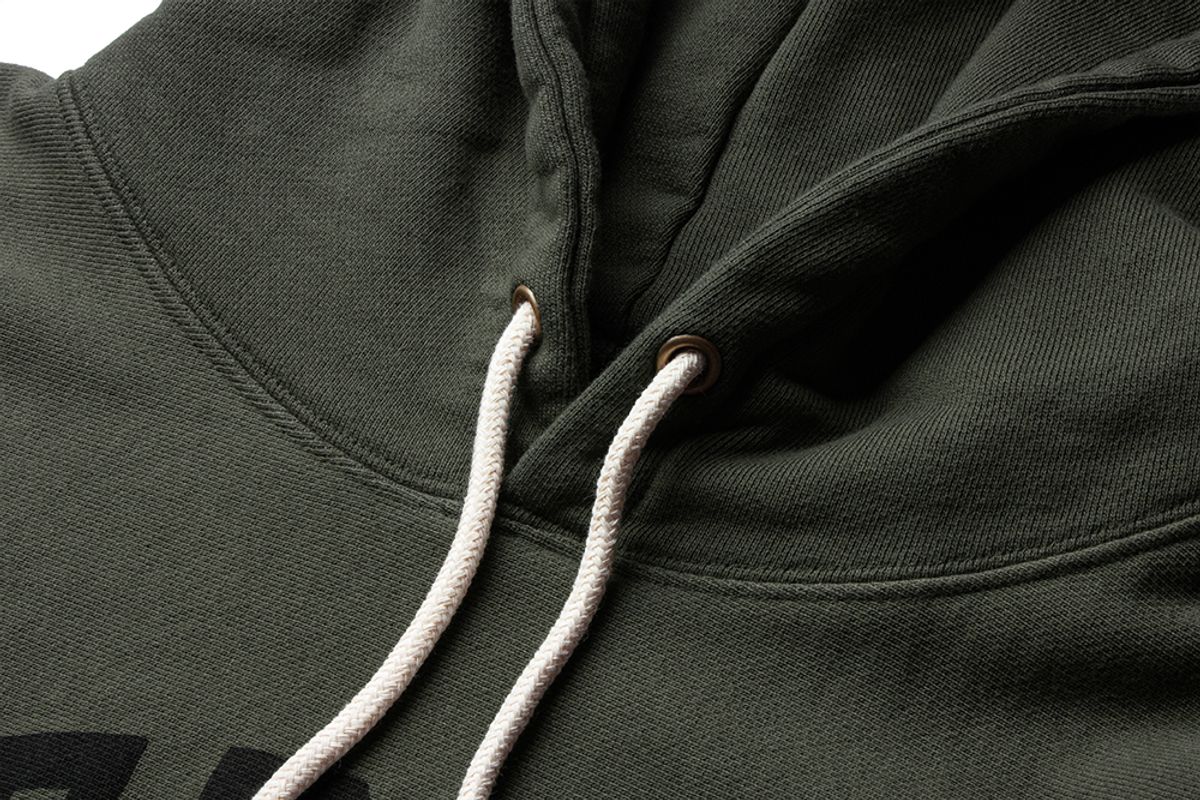 더 레스큐(THE RESQ) BALLGAME HOODIE [ARMY GREEN - ORIGINAL]