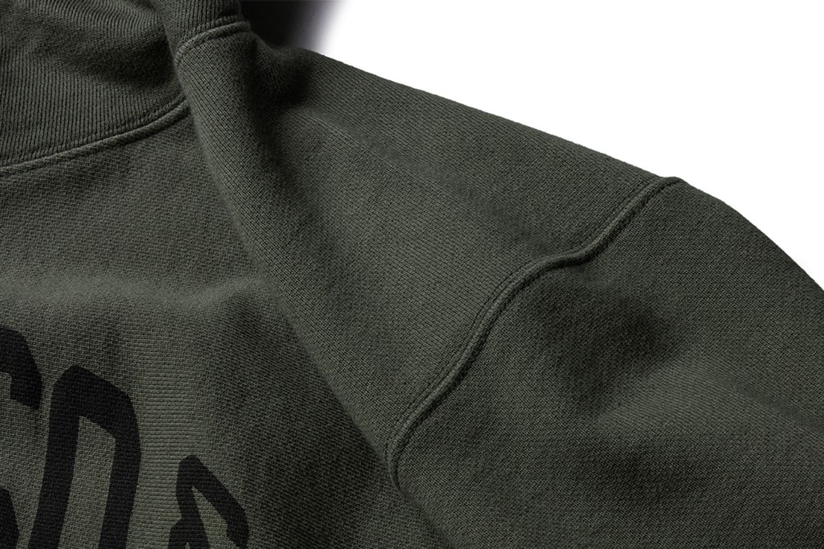 더 레스큐(THE RESQ) BALLGAME HOODIE [ARMY GREEN - ORIGINAL]