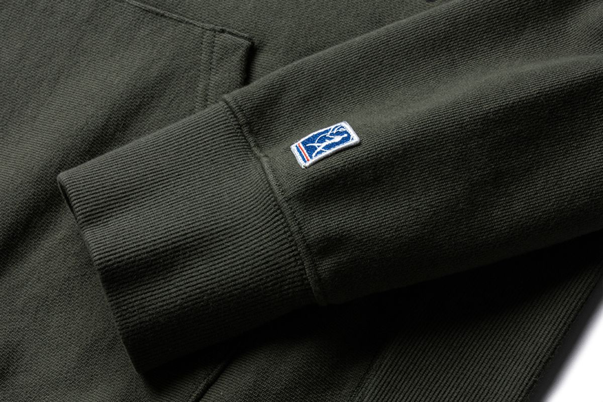 더 레스큐(THE RESQ) BALLGAME HOODIE [ARMY GREEN - ORIGINAL]