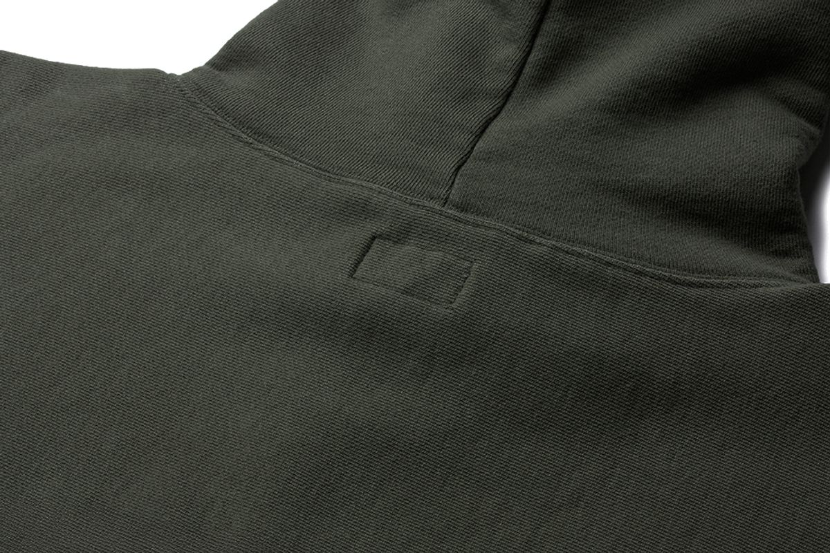 더 레스큐(THE RESQ) BALLGAME HOODIE [ARMY GREEN - ORIGINAL]