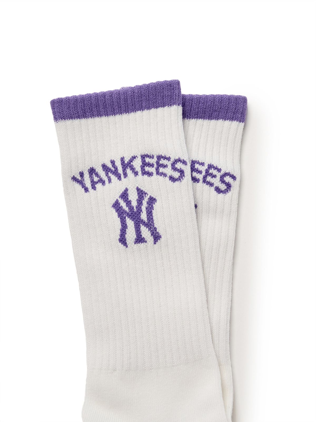 엠엘비 키즈(MLB KIDS) 베이직 스케이트 양말 3번들 NY (D.Violet)
