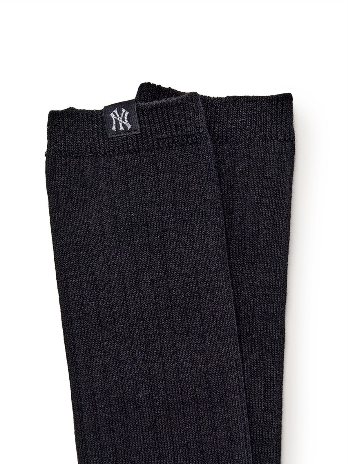 엠엘비 키즈(MLB KIDS) 베이직 니삭스 2번들 NY (Black)