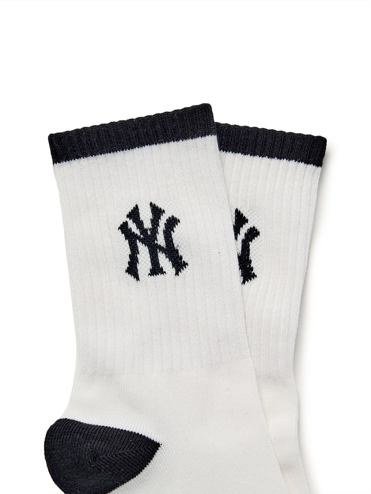 엠엘비 키즈(MLB KIDS) 베이직 단목 양말 3번들 NY (Black)
