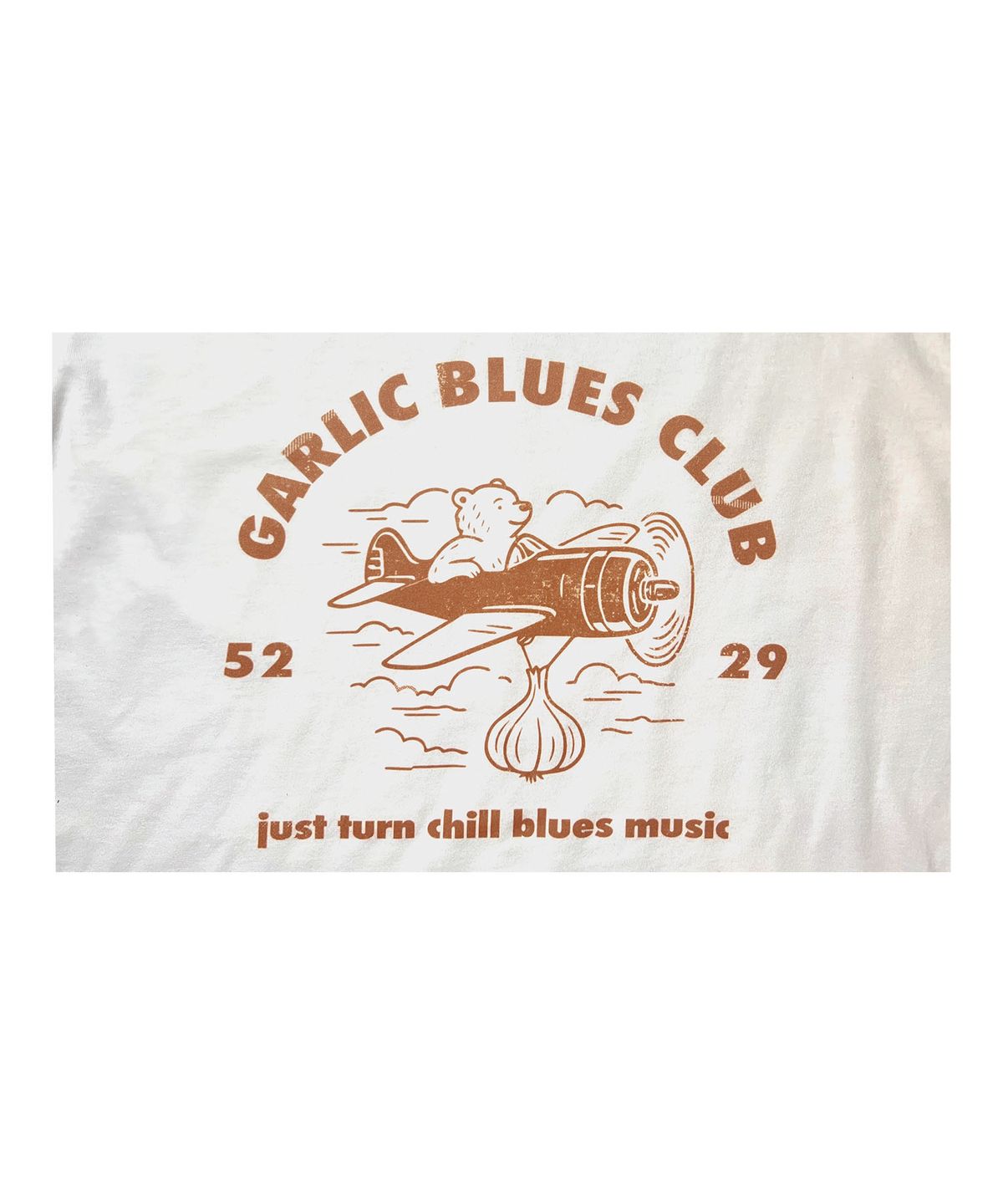 갈릭 블루스(GARLICBLUES) 03 FLYING Ringer T-shirt (WHITE)