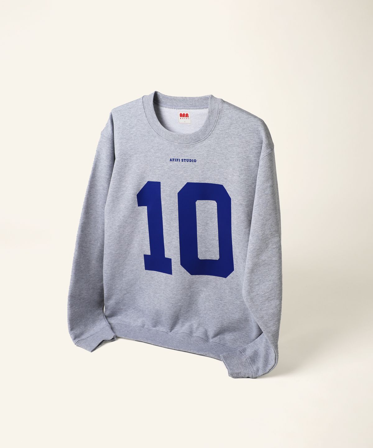 아피피(AFIFI) 10 SWEATSHIRT gray