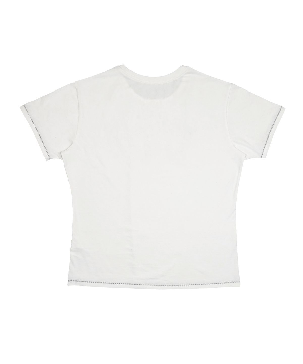 갈릭 블루스(GARLICBLUES) 04 GARLIC BLUES Appliqué Logo T-shirt (White)