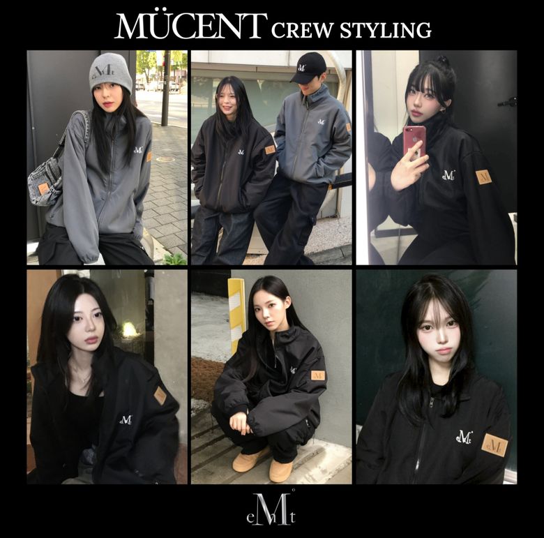 MUSINSA公式 | MUCENT ミカ 羊毛裏地 フリースジャケット