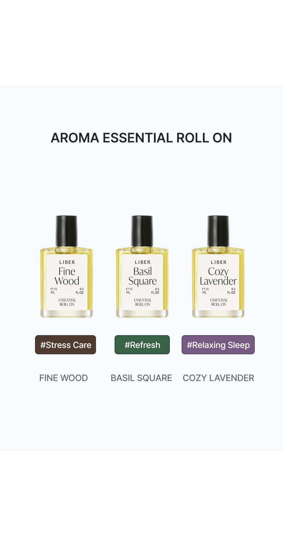 MUSINSA公式 | LIBER [Gift Wrapping] Vegan Essential Aroma Roll-On