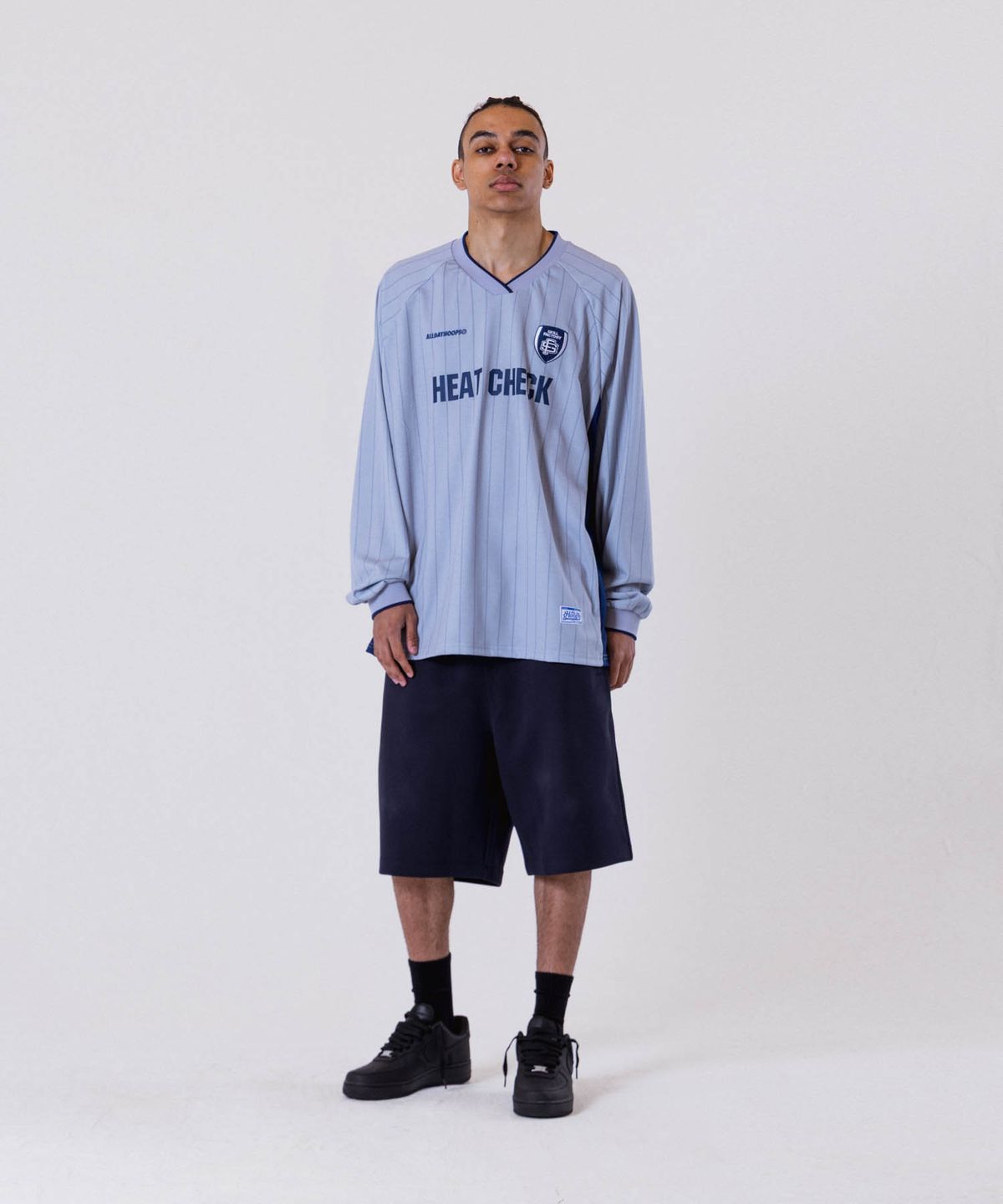 올데이훕스(ALL DAY HOOPS) 히트체크 오버핏 기능성 롱슬리브 슈팅웜업