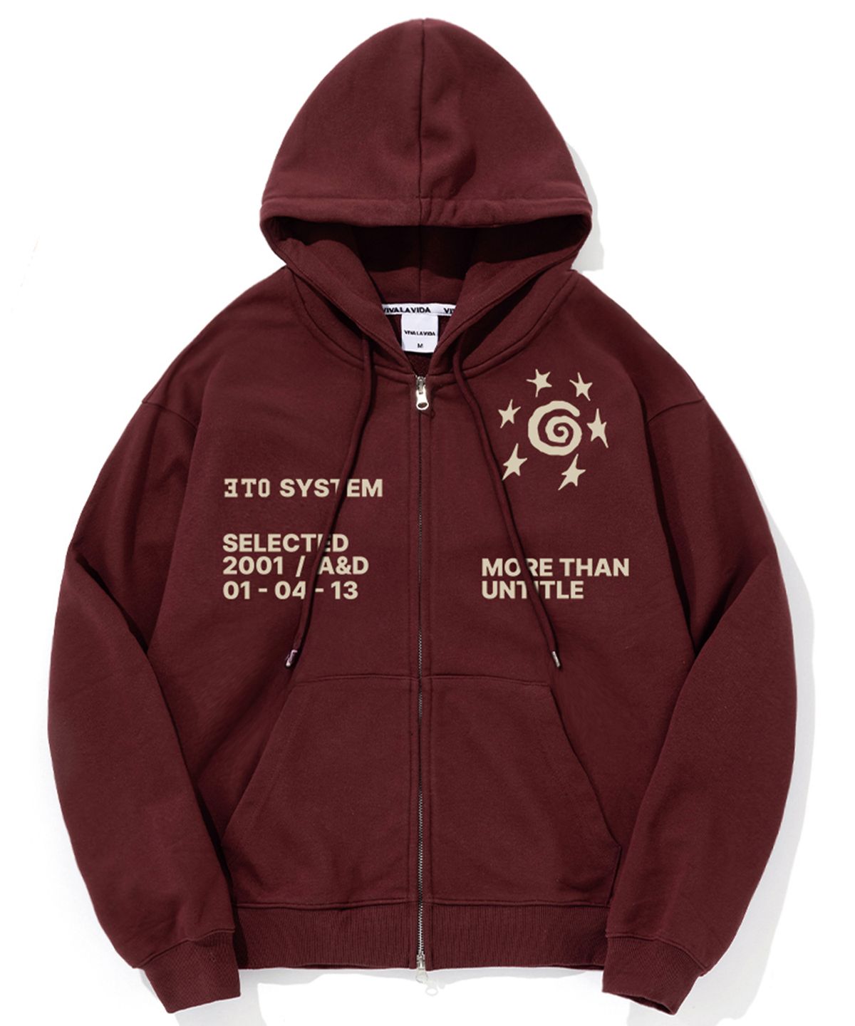 비바라비다(VIVA LA VIDA) [기모선택] Orbit 헤비테리 후드 집업