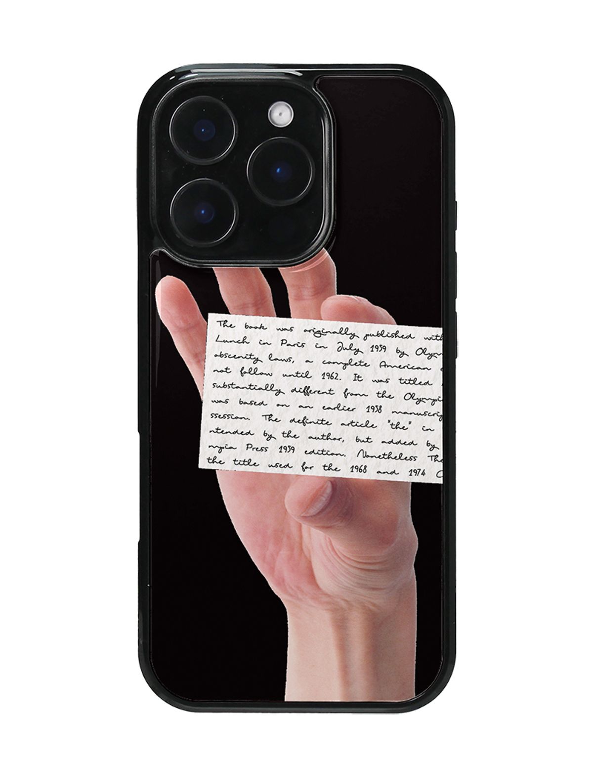 네이키드 런치(NAKED LUNCH) Finger Photo Bumper Case (+맥세이프/Z플립)