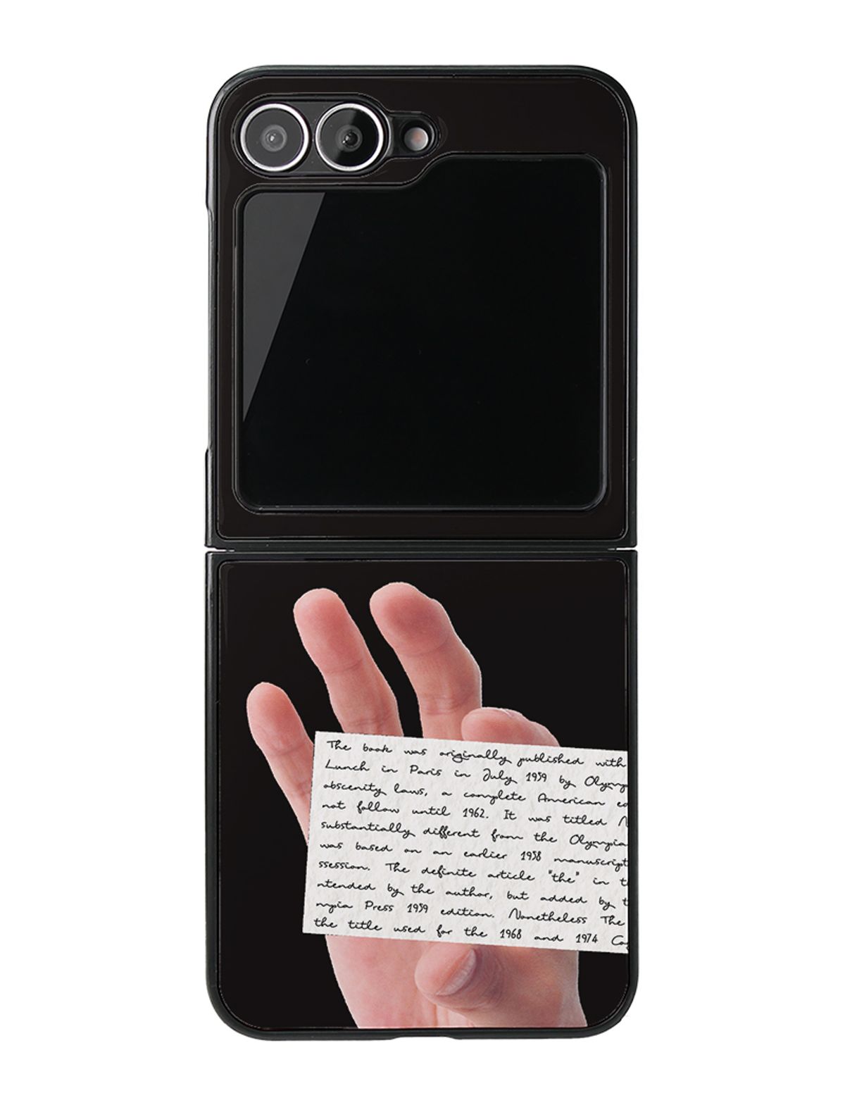 네이키드 런치(NAKED LUNCH) Finger Photo Bumper Case (+맥세이프/Z플립)