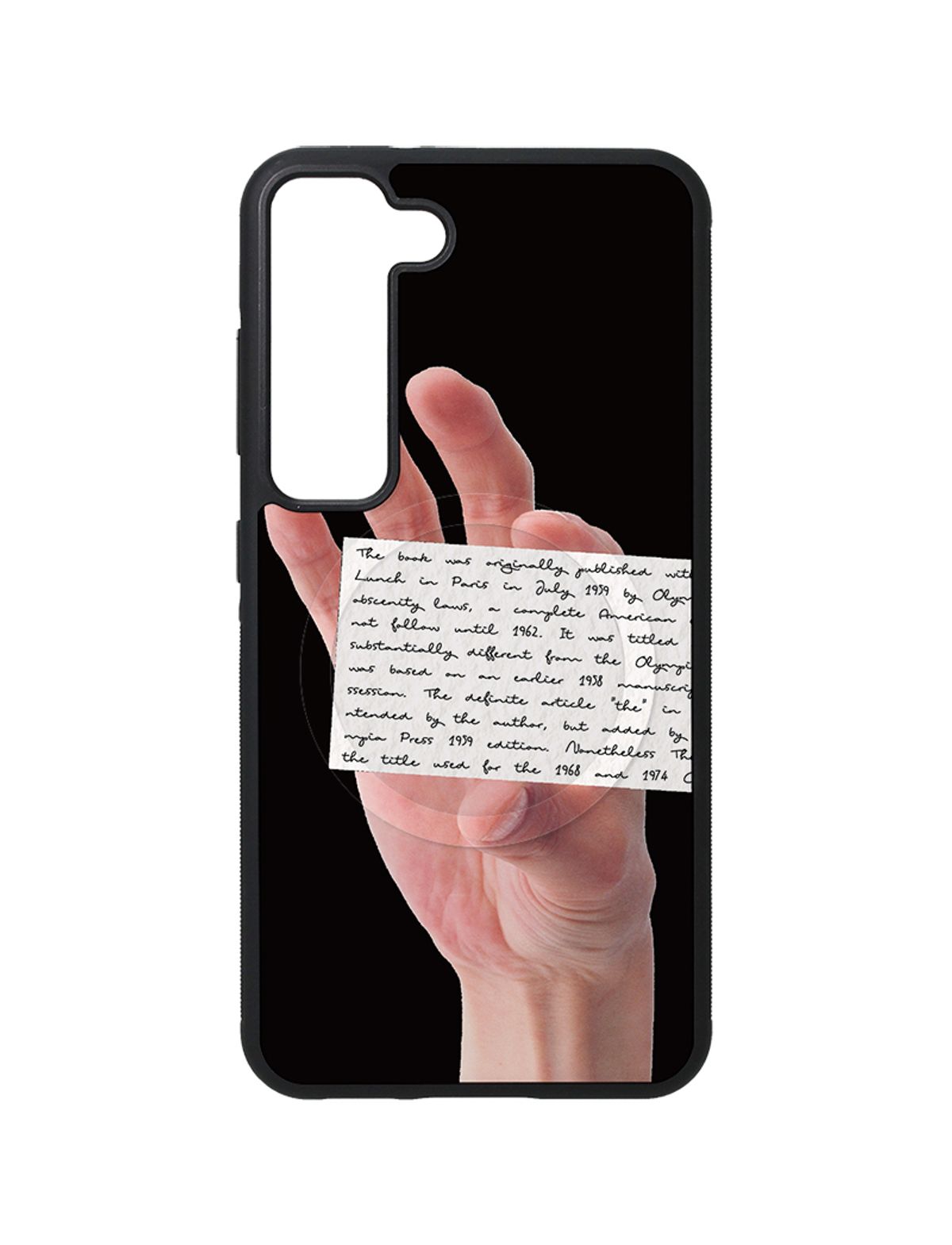네이키드 런치(NAKED LUNCH) Finger Photo Bumper Case (+맥세이프/Z플립)