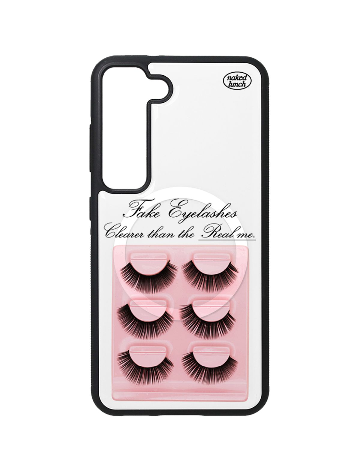 네이키드 런치(NAKED LUNCH) Fake Eyelashes Bumper Case (+맥세이프/Z플립)