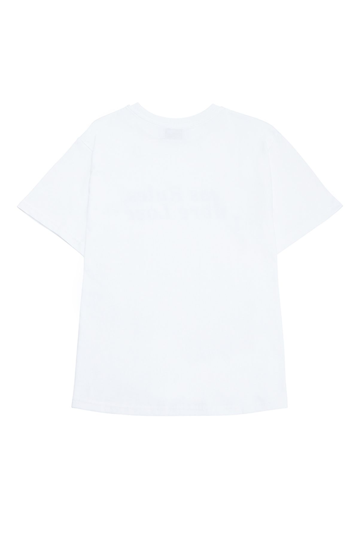 르아르베이(LEAREVEY) LESS RULES MORE LOVE T-SHIRT WHITE / BLACK [WOMAN]