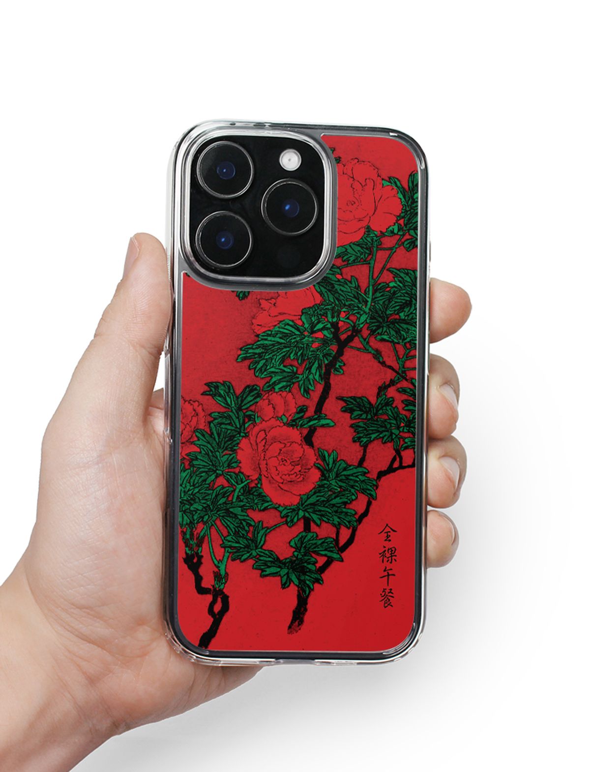 네이키드 런치(NAKED LUNCH) Oriental Rose Jellyhard Case (+맥세이프)