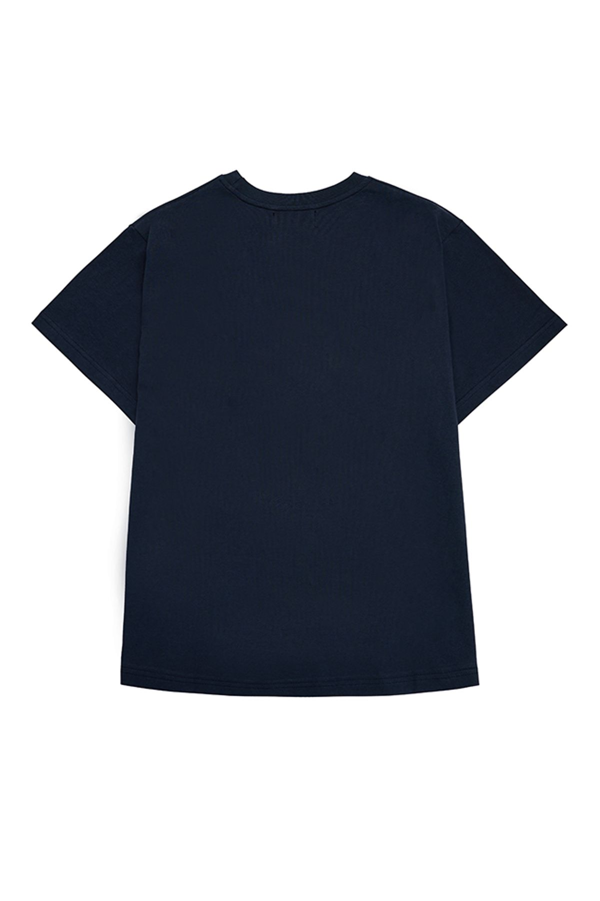 르아르베이(LEAREVEY) LESS RULES MORE LOVE T-SHIRT NAVY / WHITE [WOMAN]