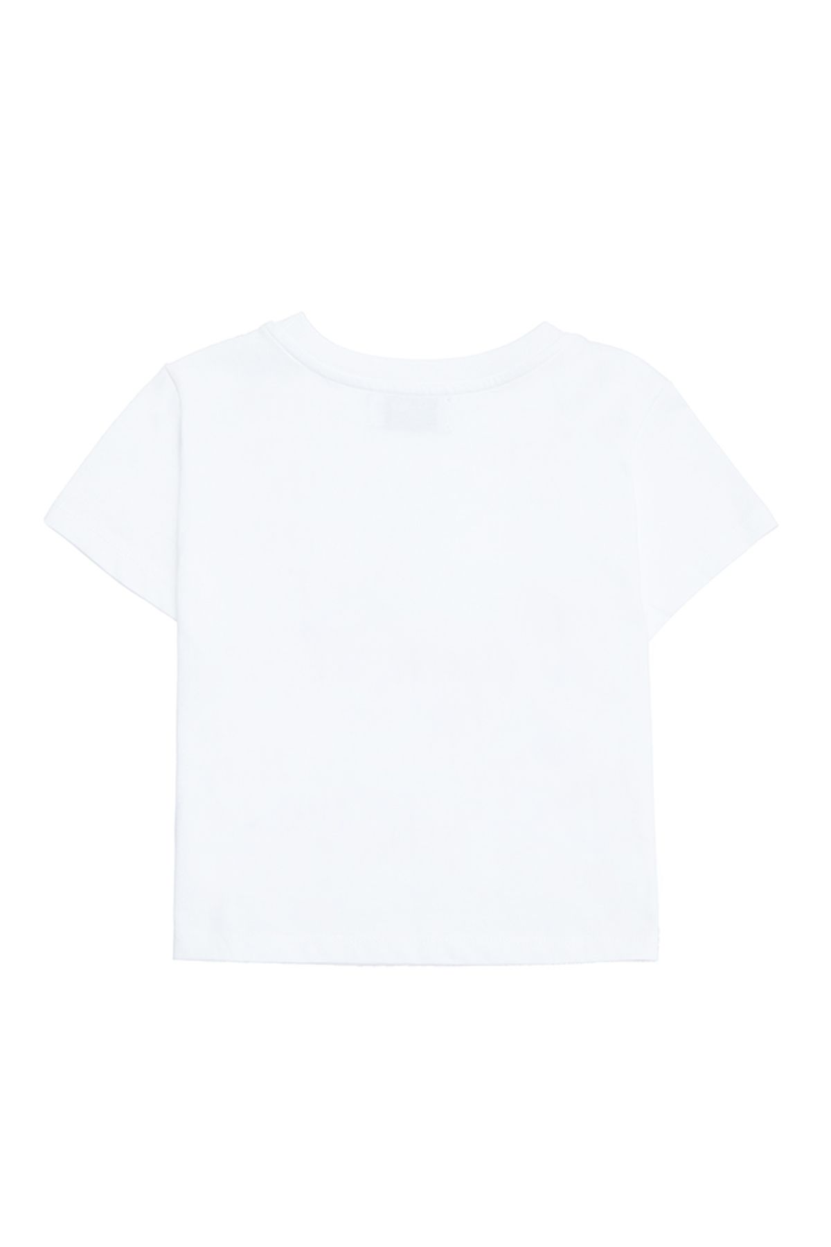 르아르베이(LEAREVEY) LESS RULES MORE LOVE CROPPED WHITE / NAVY [WOMAN]