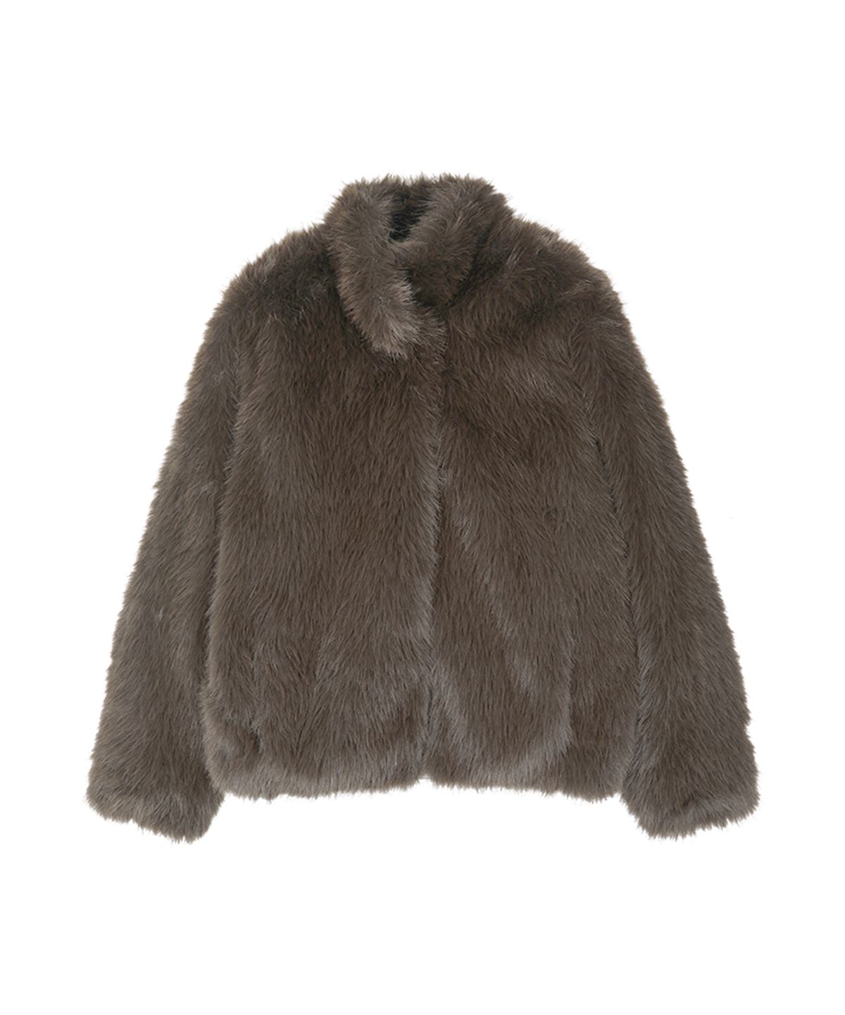 선데이후르츠마켓(SUNDAY FRUIT MARKET) SUNDAY FOXY FUR JACKET KHAKI